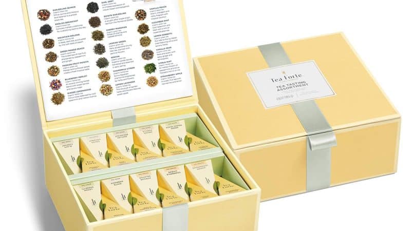 Tea Forte Organic Assorted Variety Tea Sampler: A Delightful Gift for Tea Lovers