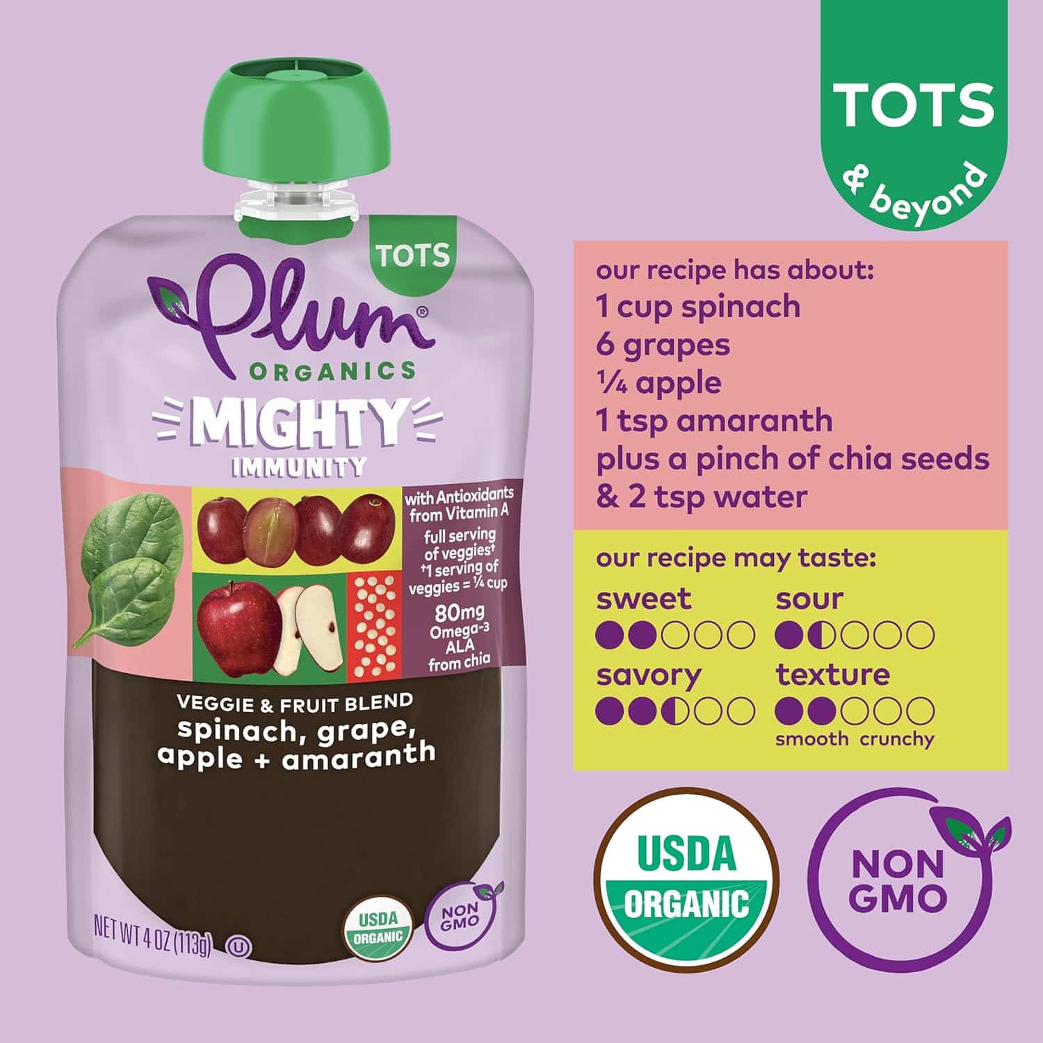Plum Organics Mighty Veggie Blends Organic Baby Food Meals: A Nutritious and Delicious Review