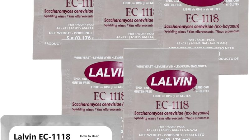 Lalvin EC-1118 Wine Yeast: The Perfect Choice for Home Winemakers
