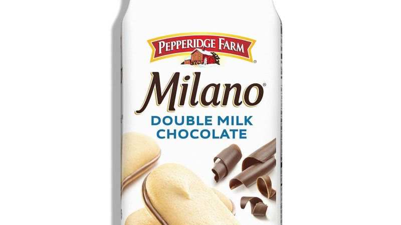 Indulge in Sweet Delight: Pepperidge Farm Milano Double Milk Chocolate Cookies Review