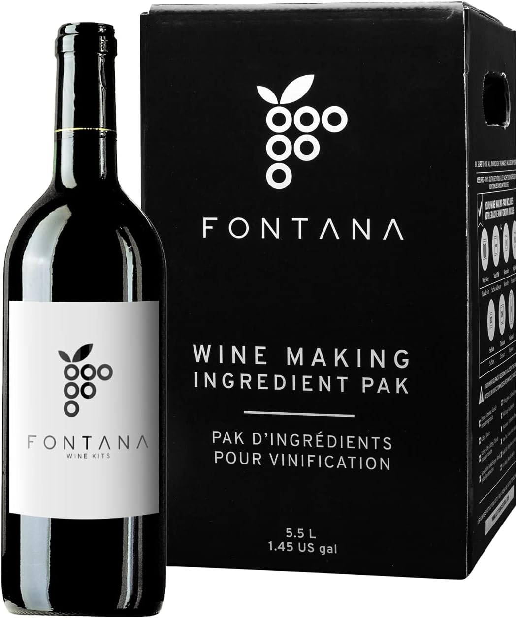 Fontana California Shiraz Wine Kit: The Ultimate Wine Making Experience at Home - A Product Review