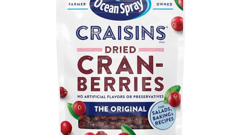 Ocean Spray Craisins Dried Cranberries: A Versatile and Delicious Snack Review
