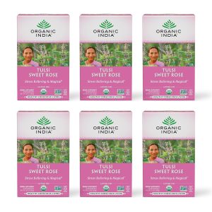 Organic India Tulsi Sweet Rose Herbal Tea: A Magical Elixir of Wellness and Taste
