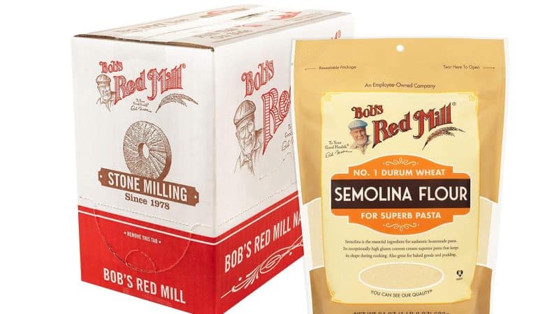 Bob’s Red Mill Semolina Pasta Flour: The Perfect Choice for Homemade Pasta and Italian-style Breads