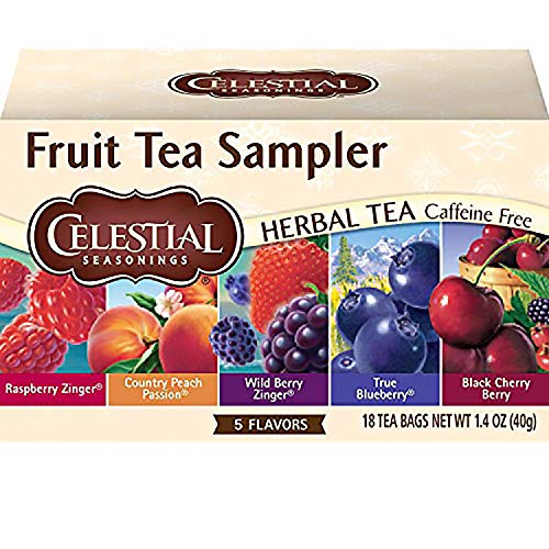 Celestial Seasonings Herbal Tea, Fruit Tea Sampler: A Burst of Flavor in Every Sip