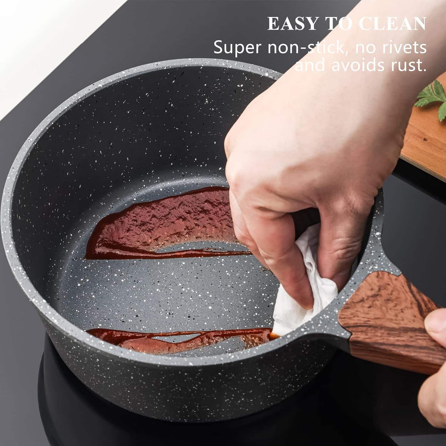 SENSARTE Nonstick Sauce Pan with Lid: The Perfect Addition to Your Kitchen