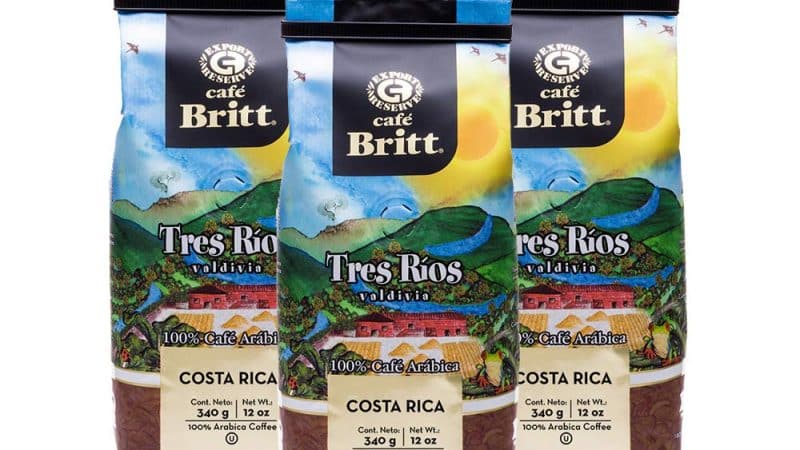 Café Britt® – Costa Rican Tres Rios Valdivia Coffee: A Gourmet Delight