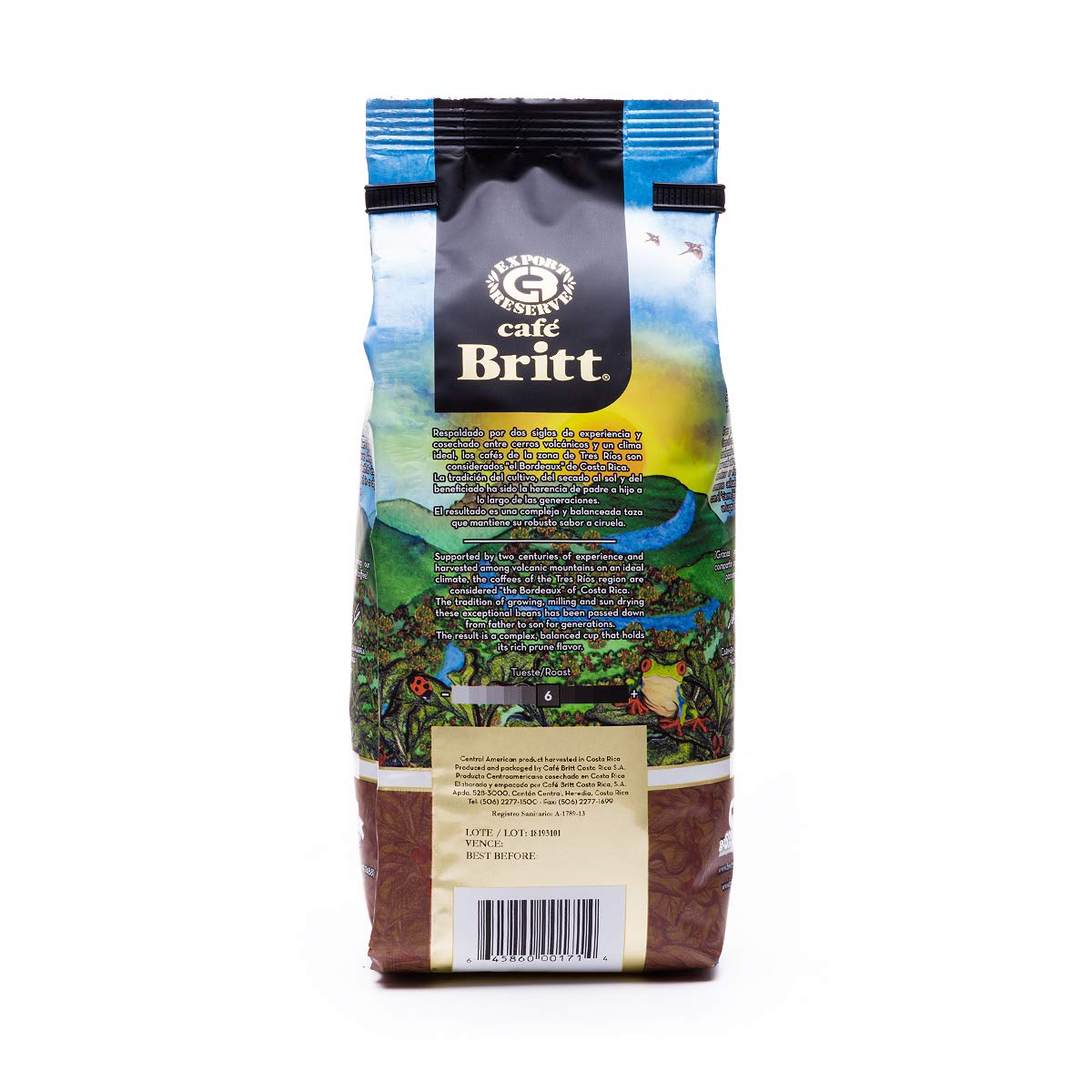 Café Britt® - Costa Rican Tres Rios Valdivia Coffee: A Gourmet Delight